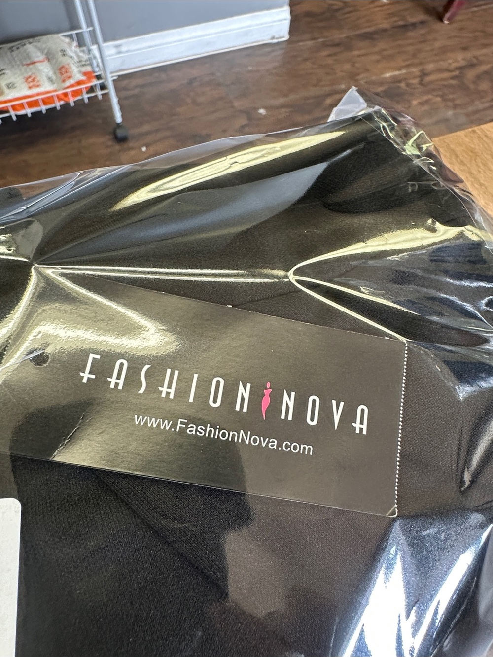 NWT Fashion Nova Rhonda Wrap Romper Black Size M - Picture 12 of 12